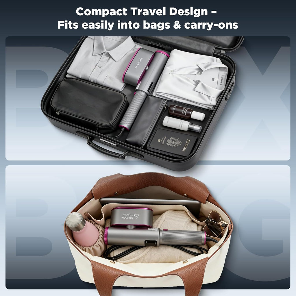 Travel Steamer for Clothes 2-In-1 Handheld Steamer Portable Iron