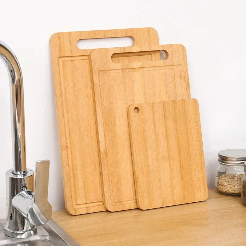 Wooden Cutting Board Kitchen Cutting Board for Meat Totally Bamboo Food Cutting Table Thickened Fruit Vegetables Chopping Panel